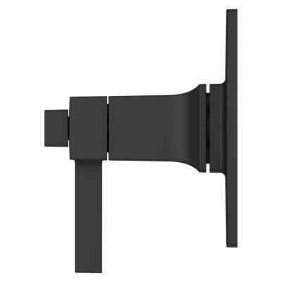 Pfister Matte Black Trim Kit for Thermostatic Shower R89-VRVB