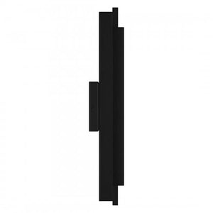 Quoizel PNT8406MBK Pointsett Outdoor wall led light matte black Outdoor