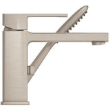 Deckard Single Handle Complete Roman Tub Trim with Handheld Shower in Brushed Nickel
