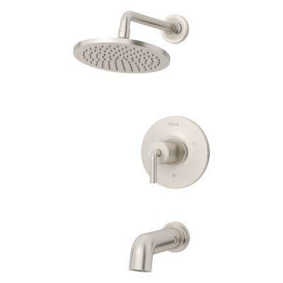 Pfister Brushed Nickel 1-handle Tub & Shower Trim