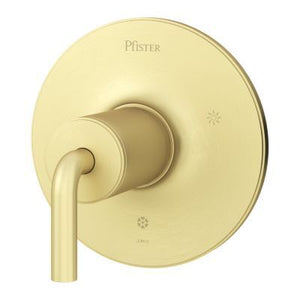 Pfister Brushed Gold 1-handle Tub & Shower Valve Only Trim R89-1TNTBG
