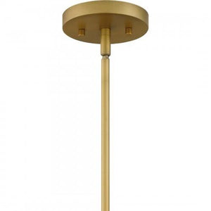 Quoizel BAY5028AB Bayley Chandelier 6 lights aged brass Chandelier