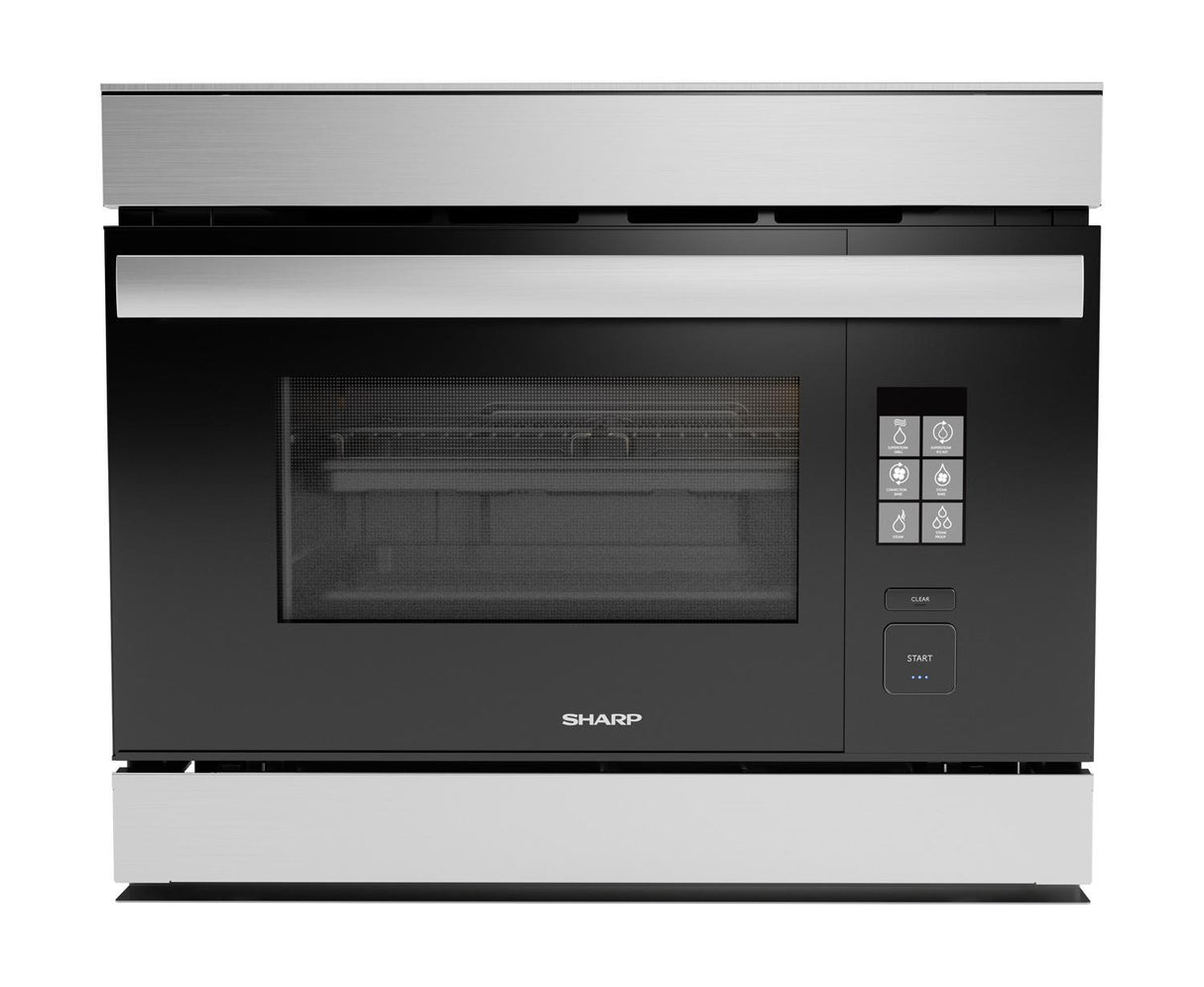 Sharp SSC2489DS 24" / 1.1 CF SuperSteam & Convection Built-In Wall Oven