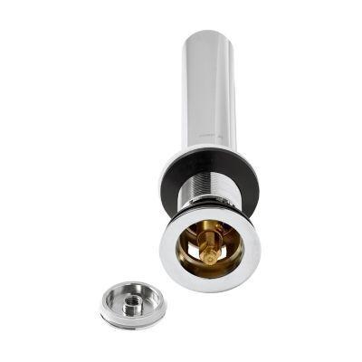 Pfister Polished Chrome Push and Seal All Metal Drain 972-101A