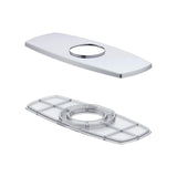 Gerber DA667B57BN Soft Square Cover Plate Assembly for 4" Centerset Bathroom Faucet -...