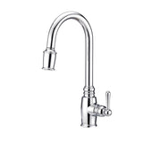 Gerber D454057BS Satin Black Opulence Single Handle Pull-down Kitchen Faucet