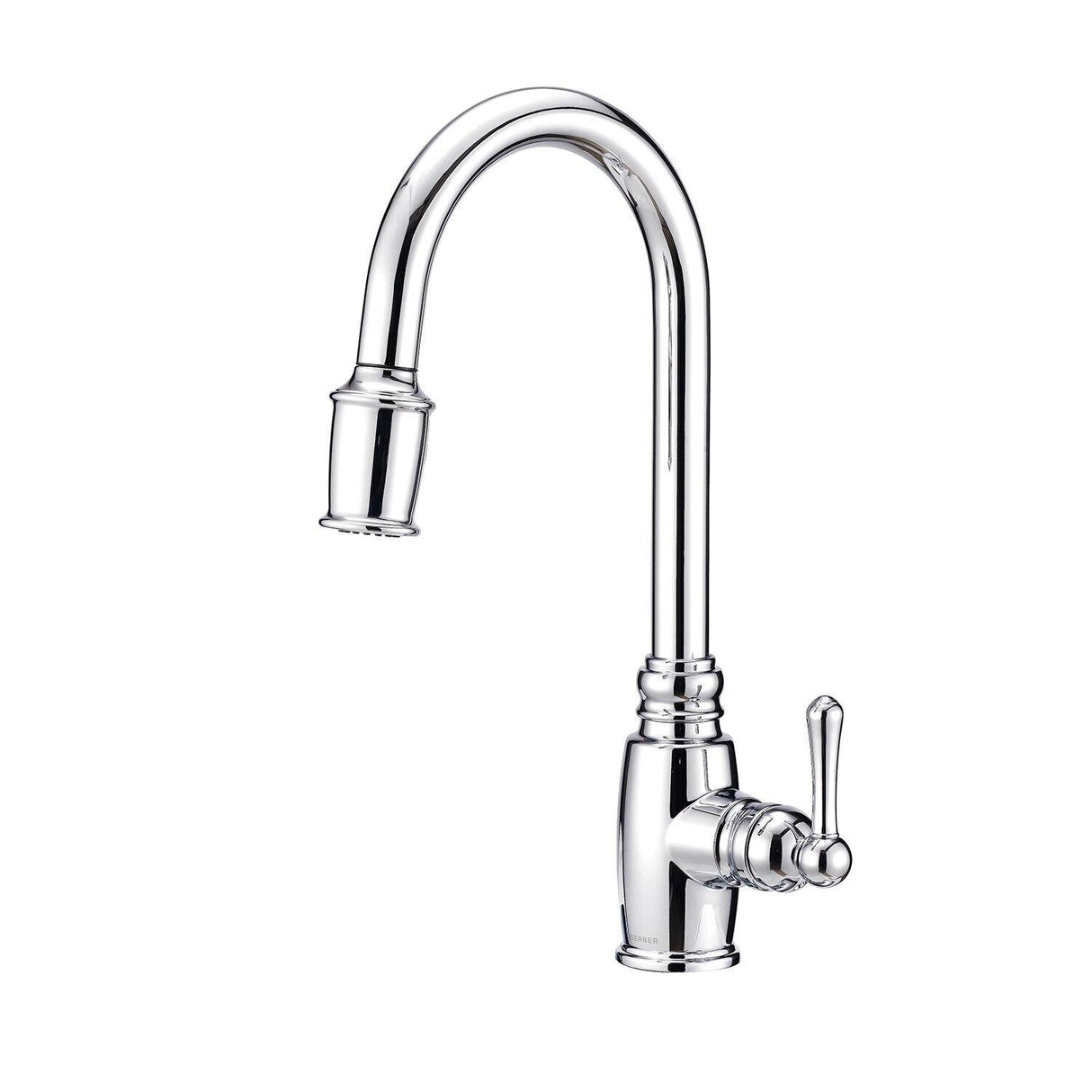 Gerber D454057SS Stainless Steel Opulence Single Handle Pull-down Kitchen Faucet