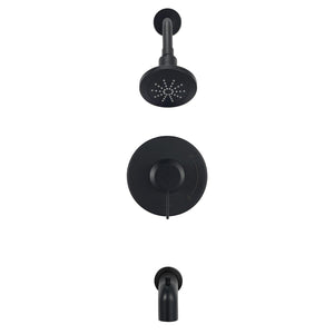 Gerber D511030TC Chrome Amalfi Tub & Shower Trim Kit, 1.75GPM