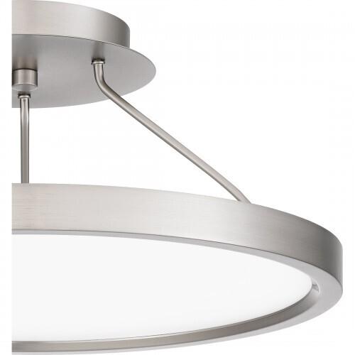 Quoizel OST1815BN Outskirts Semi flush led light brushed nickel Semi-Flush Mount