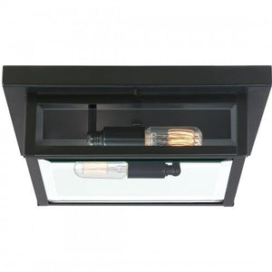 Quoizel WVR1312EK Westover Flush mount 2 lights earth black Flush Mount