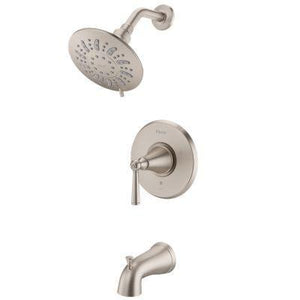 Saxton 1-Handle Tub/Shower Trim in Brushed Nickel