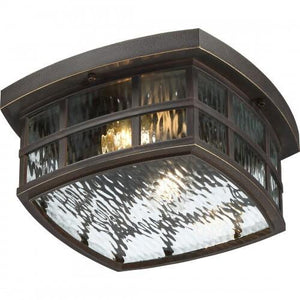 Quoizel SNN1612PN Stonington Outdoor flushmount palladian bronze Outdoor Lantern