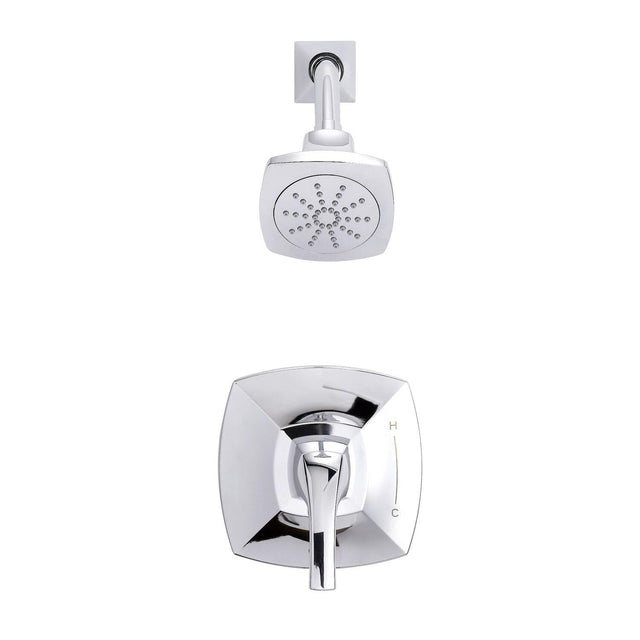Gerber D501518BSTC Satin Black Vaughn Shower-only Trim Kit, 1.75GPM