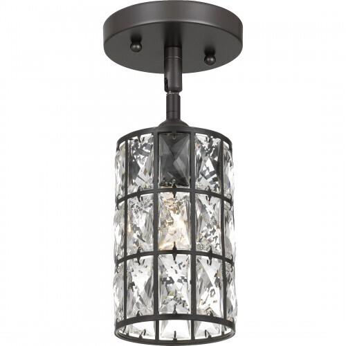 Quoizel QPP4046WT Oliver Mini pendant 1 light  western bronze Mini Pendant
