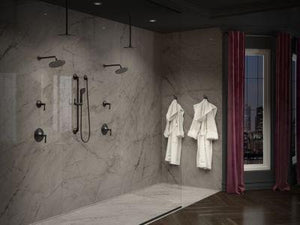 Pfister Matte Black 1-handle Tub & Shower Trim LG89-8RHB