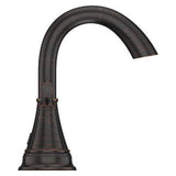 Saxton 2-Handle 4" Centerset Bathroom Faucet in Tuscan Bronze