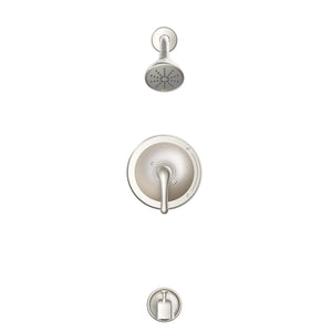 Gerber G00G9317TC Chrome Maxwell Single Handle Tub & Shower Trim Kit & Treysta ...