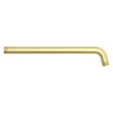 Tenet Shower Arm in Brushed Gold