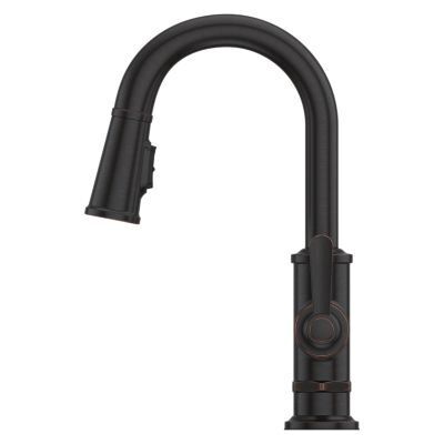 Pfister Tuscan Bronze 1-handle Pull-down Bar/prep Kitchen Faucet