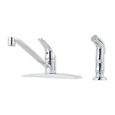 Pfister Polished Chrome Pfirst Series 1-handle Kitchen Faucet G134-4444