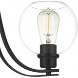 Quoizel PRUC5022MBK Pruitt Chandelier 3 light matte black Chandelier