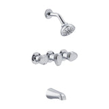 Gerber G0058520 Chrome Hardwater Three Handle Sliding Sleeve Escutcheon Tub ...