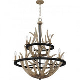 Quoizel JR5032EK Journey Chandelier 9 lights earth black Chandelier