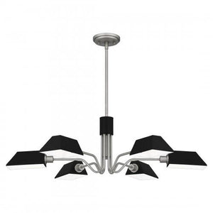 Quoizel QCH5350AN Sienna Chandelier 6 lights antique nickel Chandelier