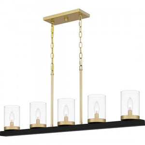 Quoizel GRL539MBK Greeley Island 5 lights matte black Island Light