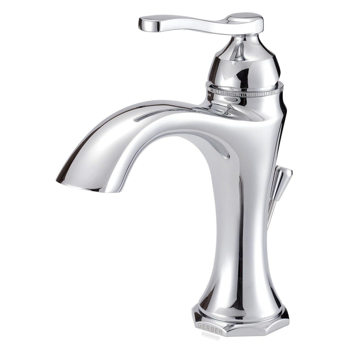 Gerber D225028 Chrome Draper Single Handle Lavatory Faucet