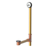 Gerber G004181376 Chrome Classics Trip Lever Drain for Roman Tub With RETAININ...