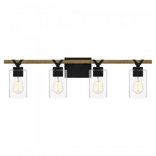 Quoizel DEVN8632MBK Devon Court Bath 4 lights matte black Bath