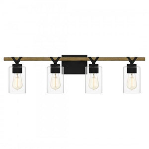 Quoizel DEVN8632MBK Devon Court Bath 4 lights matte black Bath