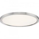 Quoizel OST1720BN Outskirts Flush mount 20"d brushed nickel Flush Mount