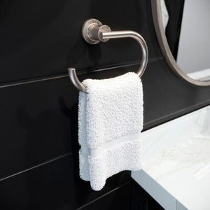 Pfister Brushed Nickel Contempra Towel Ring BRB-NC1K