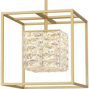 Quoizel PCDZ2812SGD Dazzle Pendant led light soft gold Pendant