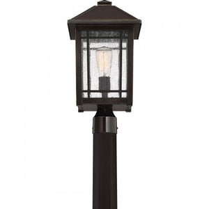 Quoizel CPT9010PN Cedar Point Outdoor post palladian bronze Outdoor Lantern
