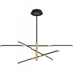 Quoizel PCAZA340MBK Azalea Island led light matte black Island Light