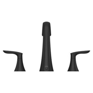Pfister Matte Black 2-handle Roman Tub Trim RT6-5WRB