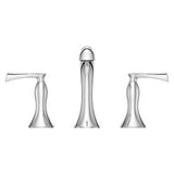 Rhen Widespread Lavatory Faucet in Polished Chrome