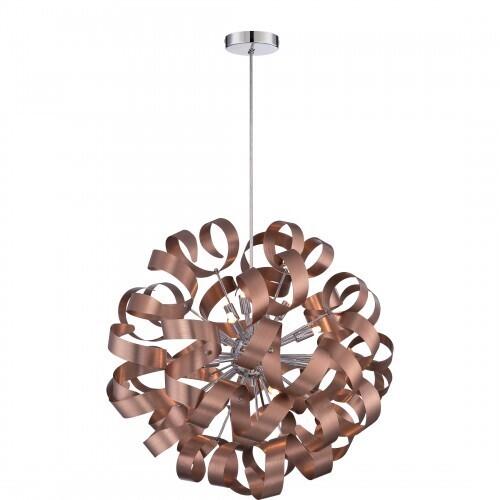 Quoizel RBN2823SG Ribbons Pendant satin copper  23"d Pendant