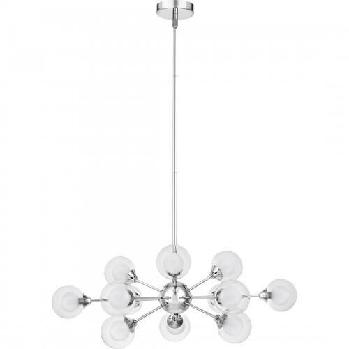 Quoizel PCSB5012C Spellbound 12 light chandelier chrome Chandelier