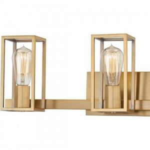 Quoizel LGN8724WS Leighton Bath 3 light weathered brass Bath
