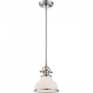 Quoizel GRT1508BN Grant Mini pendant brsh nikl 8"w Mini Pendant