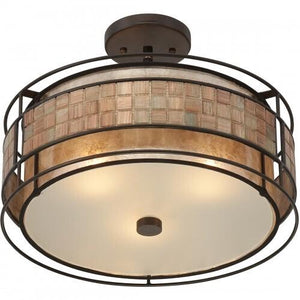 Quoizel MC842SRC Laguna Semi flush renaissance copper Semi-Flush Mount