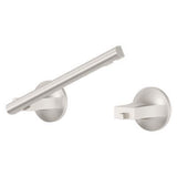 Pfiirst Modern Toilet Paper Holder in Spot Defense Brushed Nickel