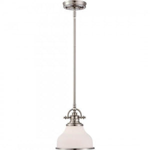 Quoizel GRT1508BN Grant Mini pendant brsh nikl 8"w Mini Pendant