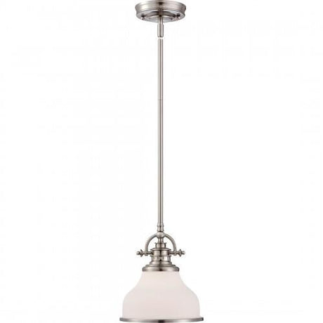 Quoizel GRT1508BN Grant Mini pendant brsh nikl 8"w Mini Pendant