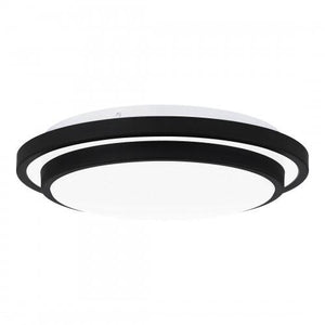 Quoizel IVG1614MBK Irving Flushmount led matte black Semi-Flush Mount