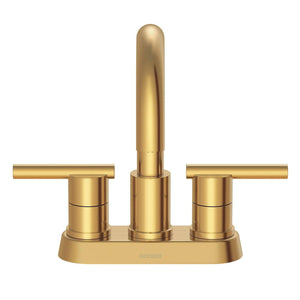 Gerber D307058 Parma Two Handle Centerset Bathroom Faucet With Metal Touch DOWN...